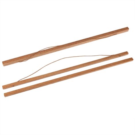 Cadre Photo Magnétique Bois DIY pour Posters et Toiles - Kit 4 Barres 70 cm, Décor Murale Salle à Manger Bureau