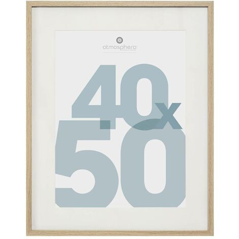Cadre photo Manu bois 40x50cm - Atmosphera créateur d'intérieur