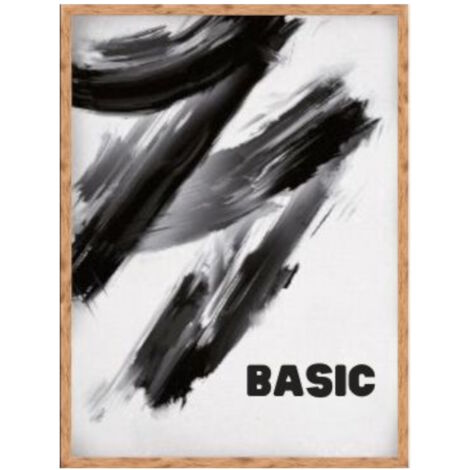 Cadre photo MDF BASIC 50x70 cm naturel 1 pc.