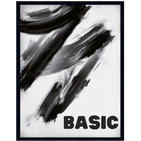 Cadre photo MDF BASIC 61x91,5 cm noir 1 pc.