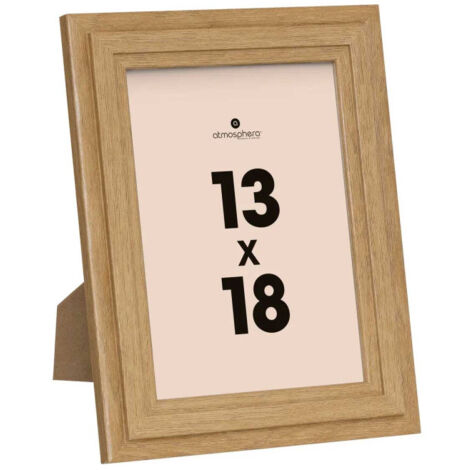 Cadre Photo Moulure "Alix" 13x18cm Marron