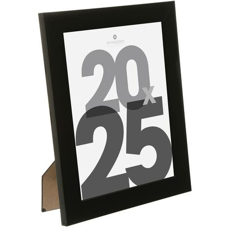 Cadre photo Noir pour Photo 20 x 25 cm - Atmosphera