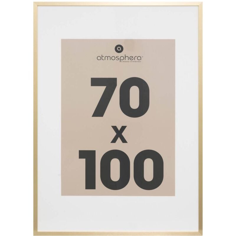 Cadre photo Manu doré 70x100cm Atmosphera créateur d'intérieur