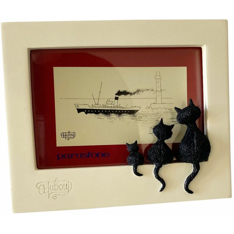 Cadre photo à poser en résine Chats par Dubout