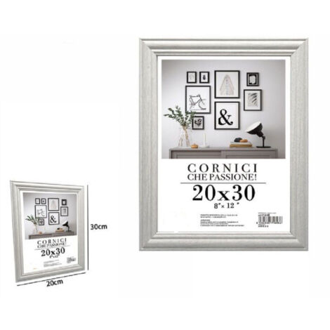 Cadre Photo Poster 20 X 30 Cm Argent Modèle 71618