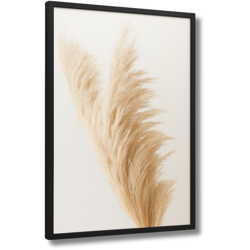 Cadre photo puzzle poster noir 50x70 grand cadre en MDF avec plexiglas