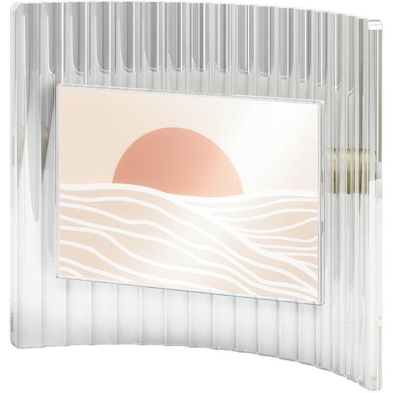 Cadre photo en verre strié Ripley 22 x 8 x 19 cm