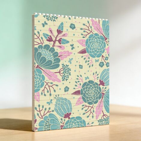 Cadre photo romantique adulte DIY, kit de blocs et briques de construction