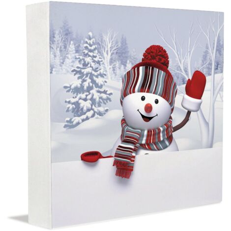 Cadre photo souvenir, décorations de Pâques pour les seniors, boîte en bois décorative pour cadeaux d'anniversaire (maman, papa, petit ami).