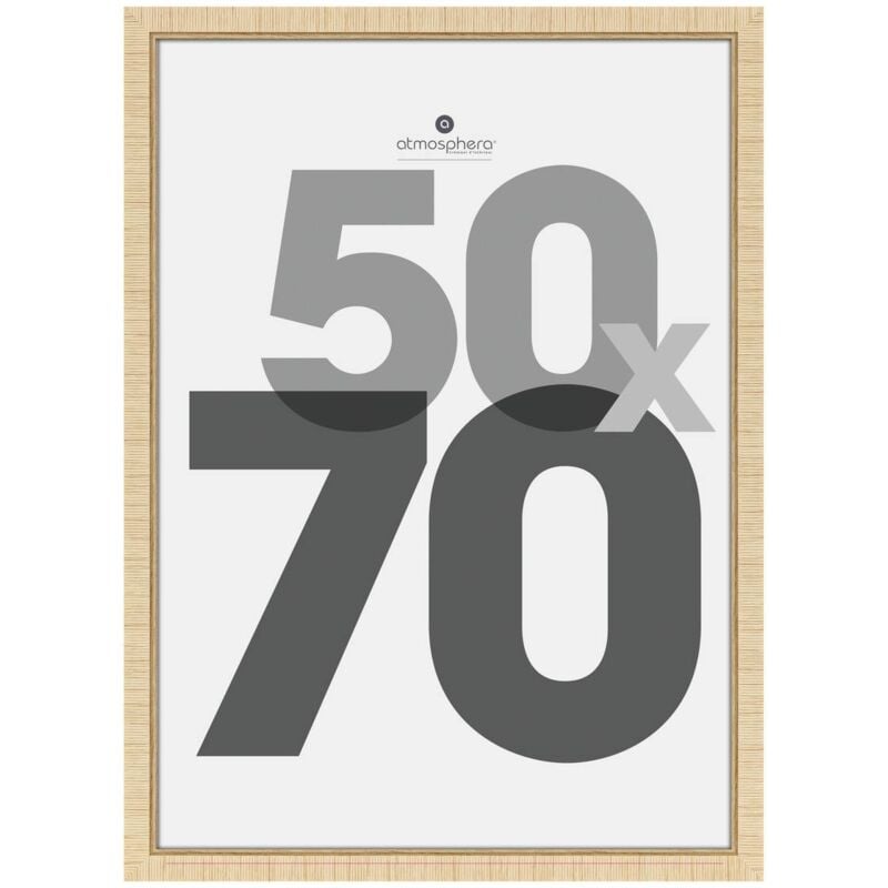 Cadre photo Théa beige 50x70cm Atmosphera créateur d'intérieur