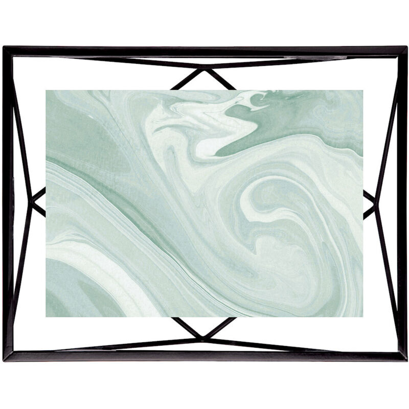 Cadre photo fil en métal 13x18 cm Noir