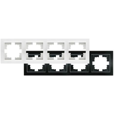 Cadre pour 4 modules - EP Noir - Ledme - EP-51-B