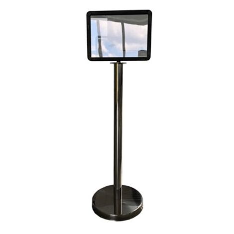 Cadre pour barrières et poteaux RS PRO en ABS Noir ( Prix pour 1 )