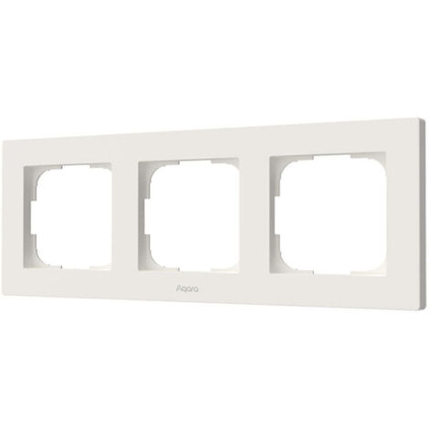 Cadre pour interrupteurs H2 EU (3-Blocs) - Aqara - Blanc
