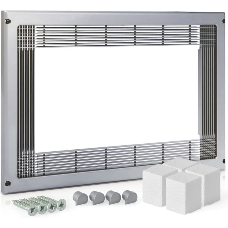 Micel - Cadre micro-ondes encastrable (600mm x 400mm) gris 94508