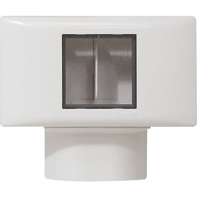 Legrand - Cadre simple pour appareillage - Mosaic - pour moulures 12,5mm