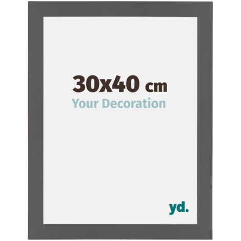 Cadre Puzzle 30x40 cm - Anthracite - MDF - Mura.