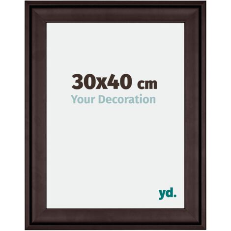 Cadre Puzzle 30x40 cm - Brun - Bois - Birmingham.
