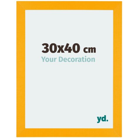 Cadre Puzzle 30x40 cm - Jaune - MDF - Mura.