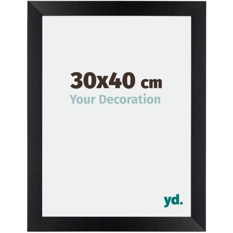 Cadre Puzzle 30x40 cm - Noir Mat - MDF - Mura.
