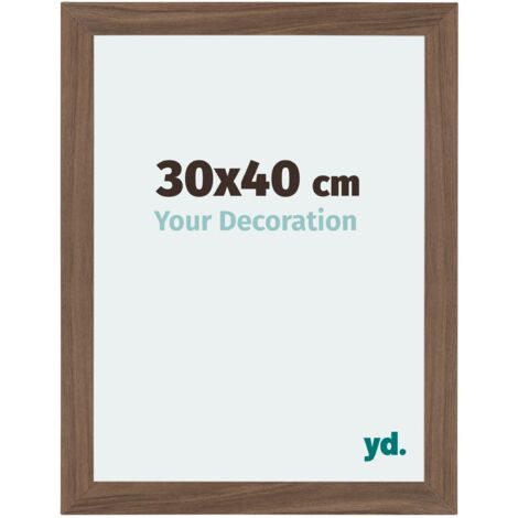 Cadre Puzzle 30x40 cm - Noyer Foncé - MDF - Mura.