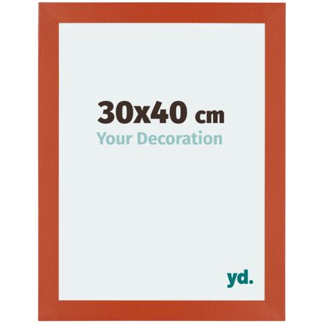 Cadre Puzzle 30x40 cm - Orange - MDF - Mura.