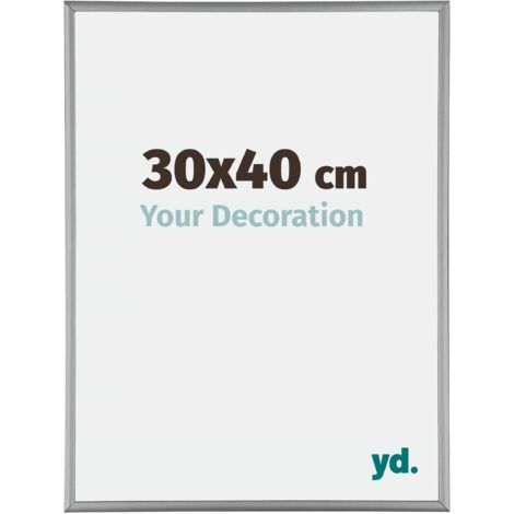 Cadre Puzzle 30x40 cm - Platine - Aluminium - Kent.