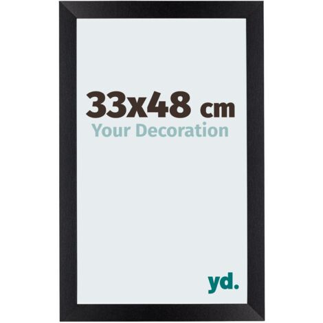 Cadre Puzzle 33x48 cm - Noir Mat - MDF - Mura.