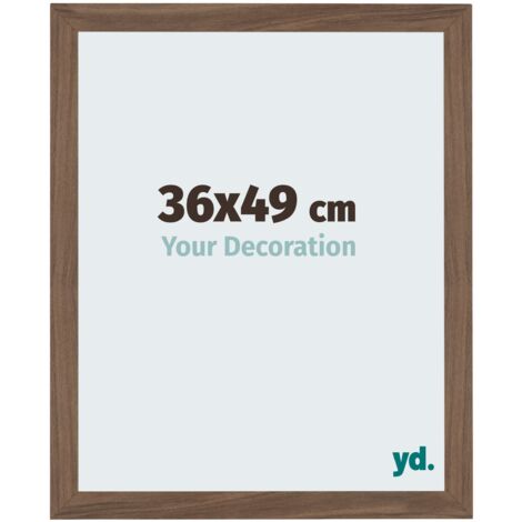 Cadre Puzzle 36x49 cm - Noyer Foncé - MDF - Mura.