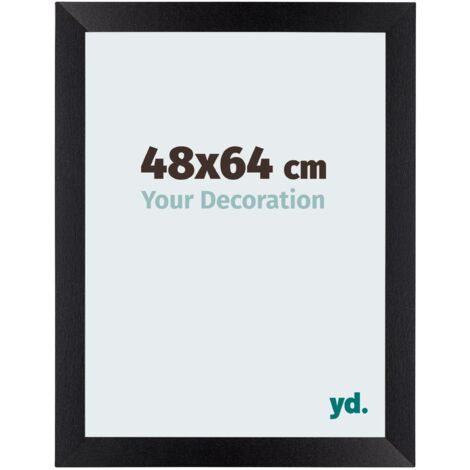 Cadre Puzzle 48x64 cm - Noir Mat - MDF - Mura.