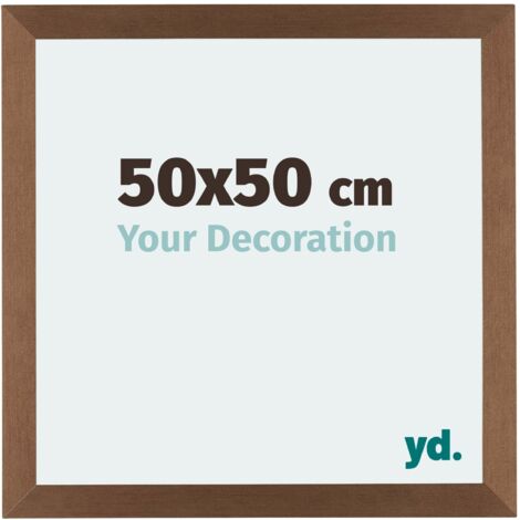 Cadre Puzzle 50x50 cm - cm - Cuivre Décor - MDF - Mura.