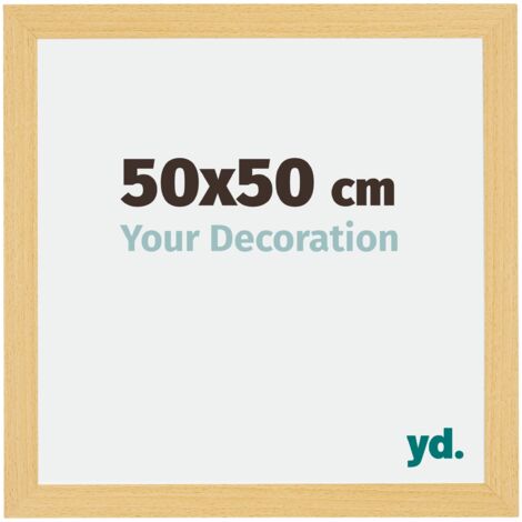 Cadre Puzzle 50x50 cm - cm - Hêtre Décor - MDF - Mura.
