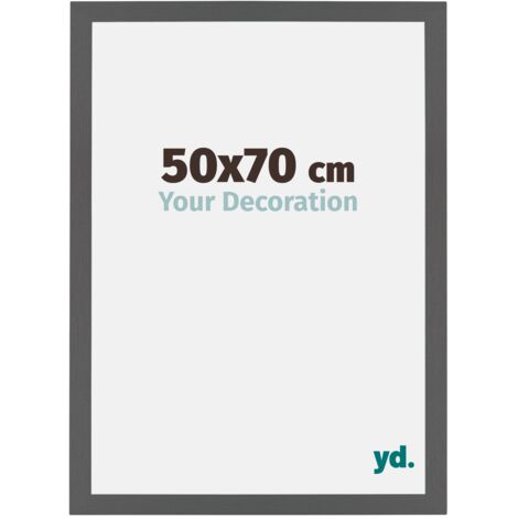 Cadre Puzzle 50x70 cm - cm - Anthracite - MDF - Mura.