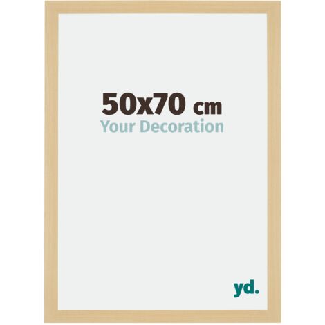 Cadre Puzzle 50x70 cm - cm - Décor Érable - MDF - Mura.