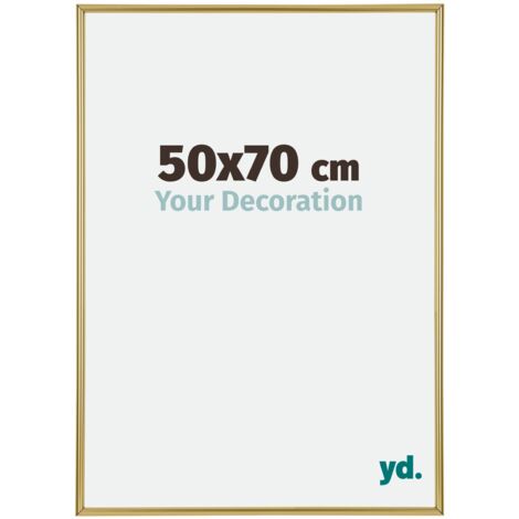 Cadre Puzzle 50x70 cm - cm - Or - Plastique - Annecy.