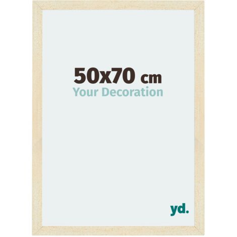 Cadre Puzzle 50x70 cm - cm - Sable Patiné - MDF - Mura.