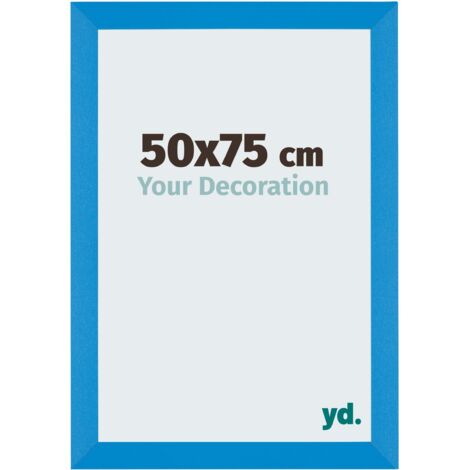Cadre Puzzle 50x75 cm - Bleu Brillant - MDF - Mura.