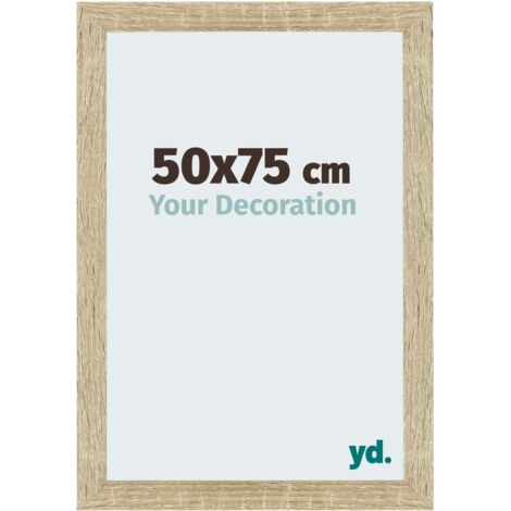 Cadre Puzzle 50x75 cm - Chêne Sonoma - MDF - Mura.