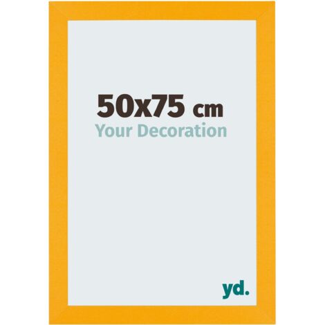 Cadre Puzzle 50x75 cm - Jaune - MDF - Mura.