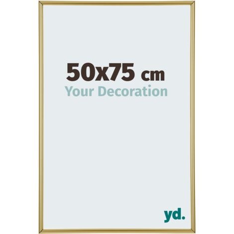 Cadre Puzzle 50x75 cm - Or - Plastique - Annecy.