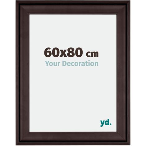 Cadre Puzzle 60x80 cm - cm - Brun - Bois - Birmingham.