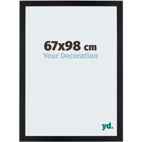 Cadre Puzzle 67x98 cm - Noir Mat - MDF - Mura.