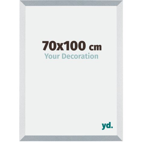 Cadre Puzzle 70x100 cm - Aluminium Brossé - MDF - Mura.