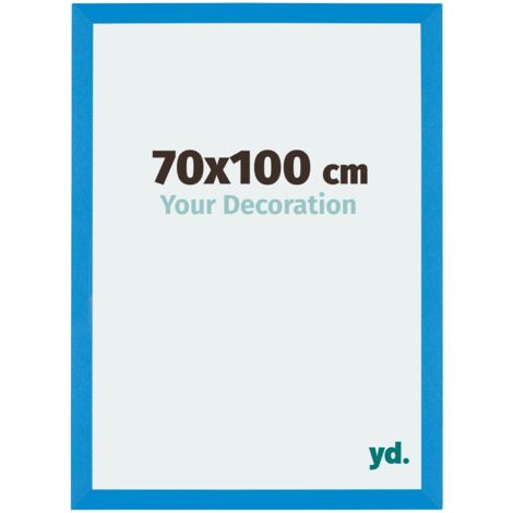 Cadre Puzzle 70x100 cm - Bleu Brillant - MDF - Mura.