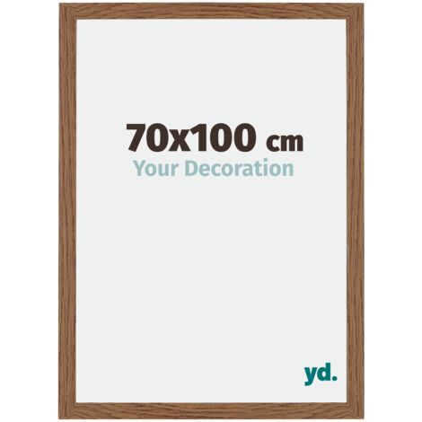Cadre Puzzle 70x100 cm - Chêne Rustique - MDF - Mura.