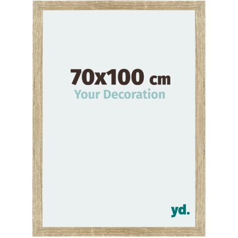 Cadre Puzzle 70x100 cm - Chêne Sonoma - MDF - Mura.