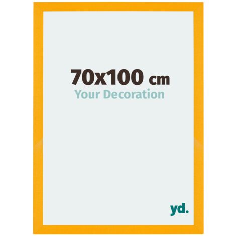Cadre Puzzle 70x100 cm - Jaune - MDF - Mura.