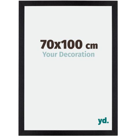 Cadre Puzzle 70x100 cm - Noir Mat - MDF - Mura.