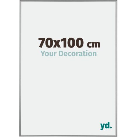 Cadre Puzzle 70x100 cm - Platine - Aluminium - Kent.
