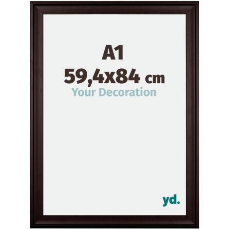 Cadre Puzzle A1 - 59.4x84 cm - Brun - Bois - Birmingham.